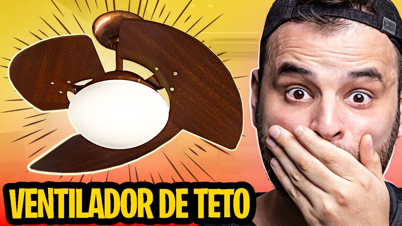 VENTILADOR DE TETO - As MELHORES opções HOJE!
