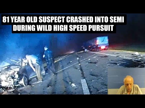 81-Year-Old Leads Police on Intense High-Speed Chase-Ends in Shocking Crash