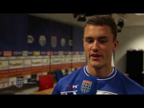 Kinderpersconferentie met Lam, Marinus en Rienstra.