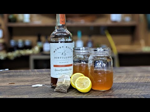 How to make Russian Tea with Muddy River Spiced Carolina Rum | Russian Tea with rum recipe
