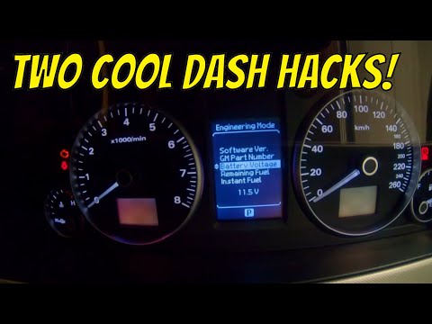 Engineering & Night Modes - Holden VE & Pontiac G8