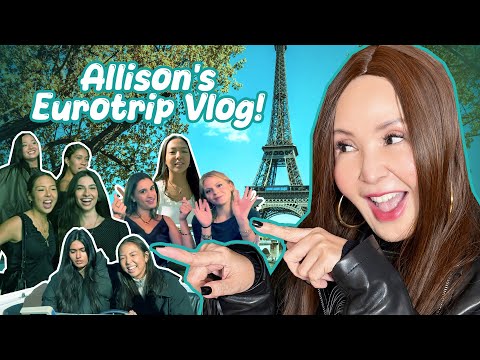 Allison Laude Visits her CMC Friends in Europe! VLOG TAKEOVER! | Small Laude