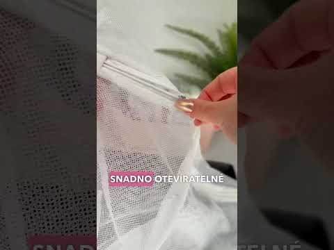 Ochraňte oblečení proti deformaci s černými pracími sáčky ?