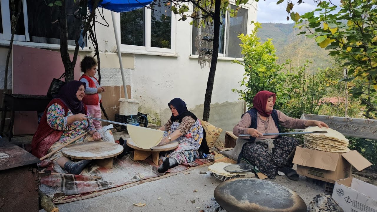 ‼️KIZIMIN HAZIRLIKLARI BAŞLADI ‼️ KURU YUFKA 🔥🔥🔥