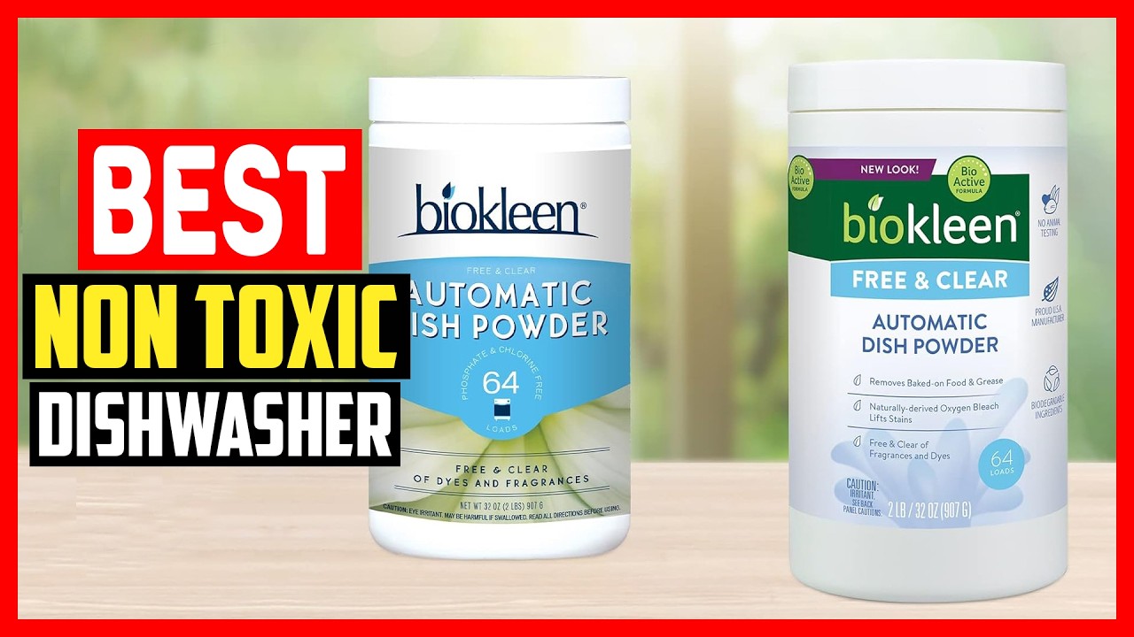 ✅Top 5 Best Non Toxic Dishwasher Detergent 2026