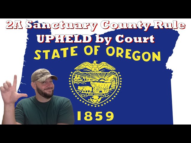 2A Sanctuary rules upheld by Oregon Judge!!! Gun Controllers take another “L”…