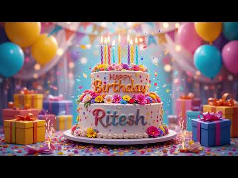 Ritesh Happy birthday to you🎂 #birthdaycelebration #birthdaysongwithname #cake #happybirthday 