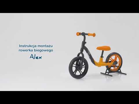 Lionelo Alex - instrukcja montażu rowerka biegowego