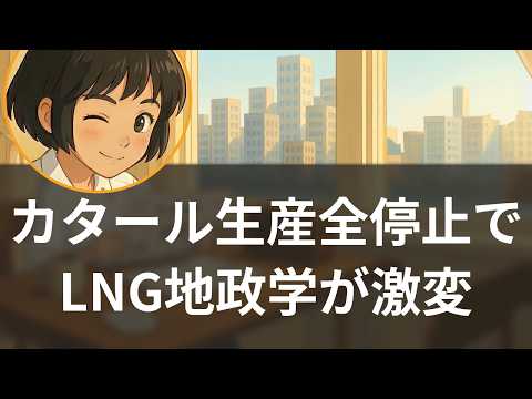 【3/8】カタールLNG停止で各国が動く 大西洋LNG供給再編の衝撃【聞く経済ニュース】