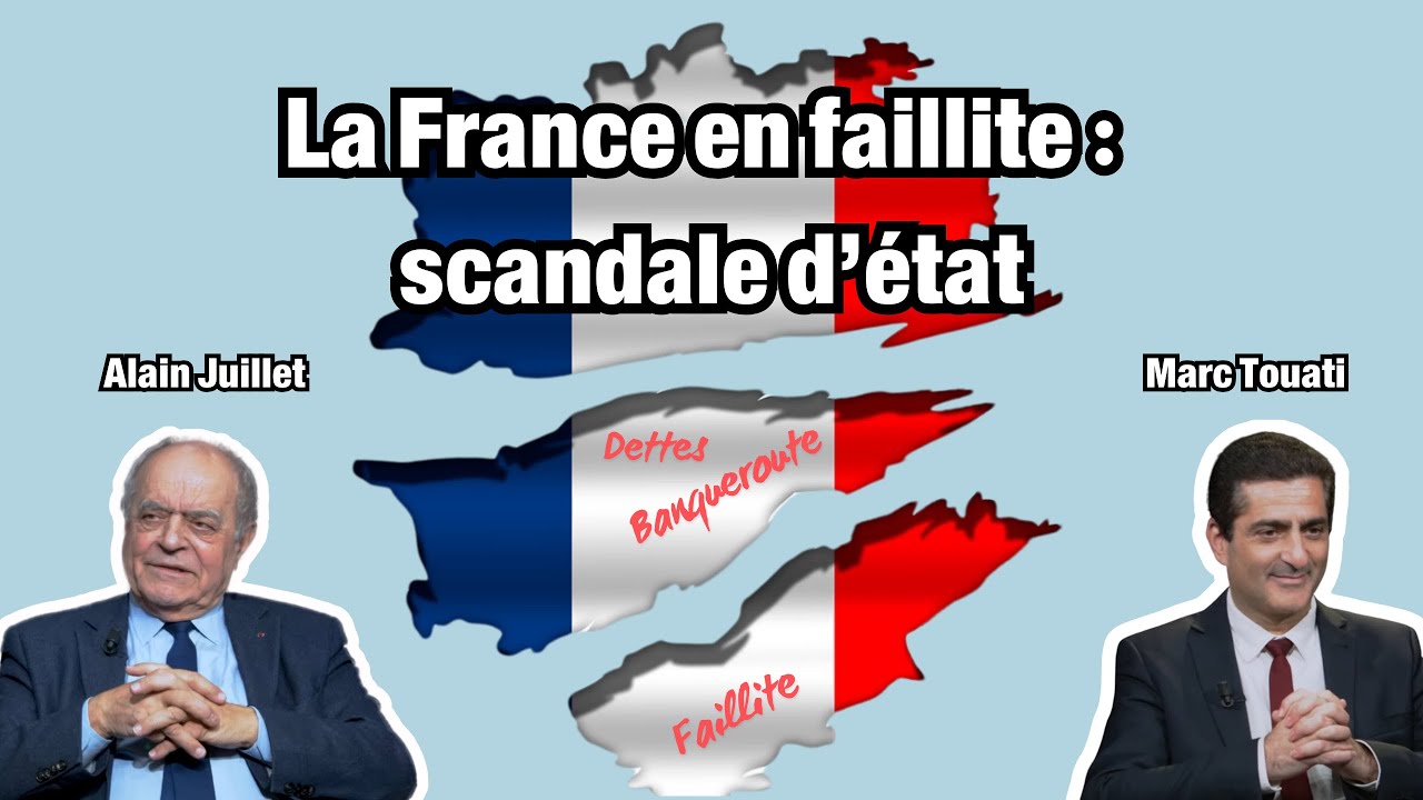 La France en faillite : scandale d’État