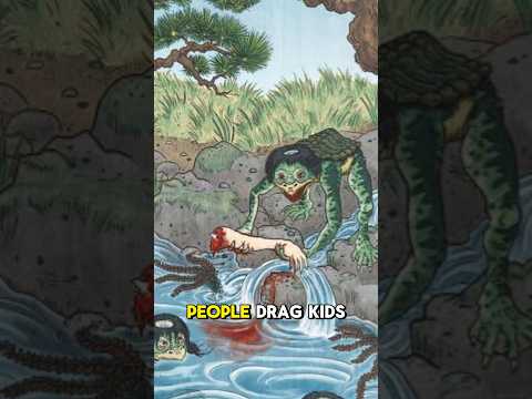 The Haunted legend lf Japan’s Turtle Demon Kappa! #shorts #horror #urbanlegends #history