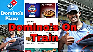 How to order DOMINO'S in Train?? Full detailed Video on Manya Sharma VLogs