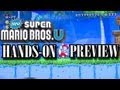 New Super Mario Bros. U Gameplay Preview