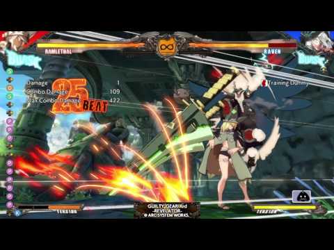 GG Xrd Ramlethal - Throw RC Full corner carry