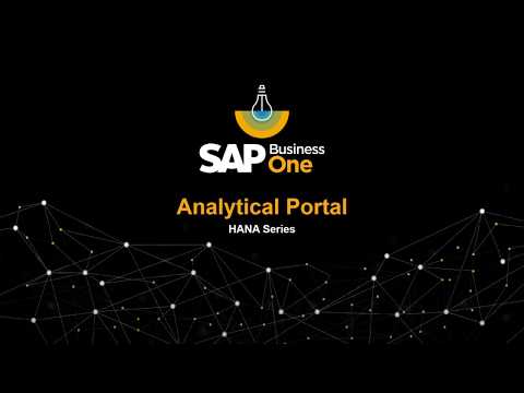 Analytical Portal - SAP Business One HANA Series