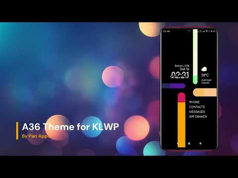A36 Theme for KLWP