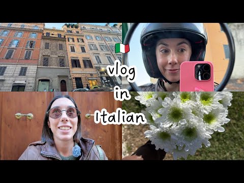 Italian vlog: in giro per Roma, un omaggio al Rinascimento, tradizioni di Ognissanti (Subtitles)