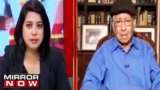 Faye D'Souza In An Interview With Soli Sorabjee | Mirror Now Exclusive