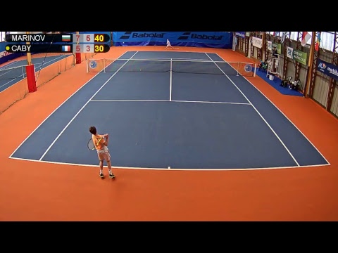 MARINOV Pavel (BUL) VS CABY Jules (FRA) - Tennis Club Auray - Auray 2