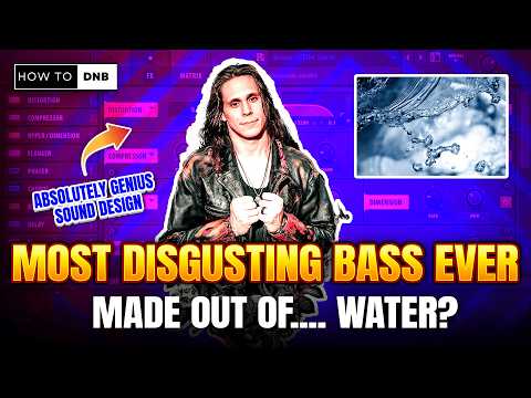 GENIUS Sound Sesign: Making a Sullivan King DNB Bass out of... WATER !?