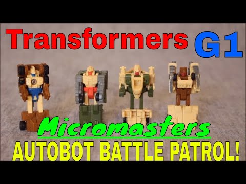 Transformers G1 Micromaster -  Autobot Battle Patrol - GotBot True Review NUMBER 520