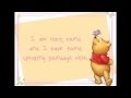 Round And Stout Lyrics Winnie The Pooh HD