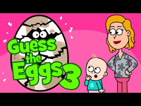 Guess The Eggs 3 | Children's Song Guessing Game - Quiz Song | Hooray Kids Songs & Nursery Rhymes