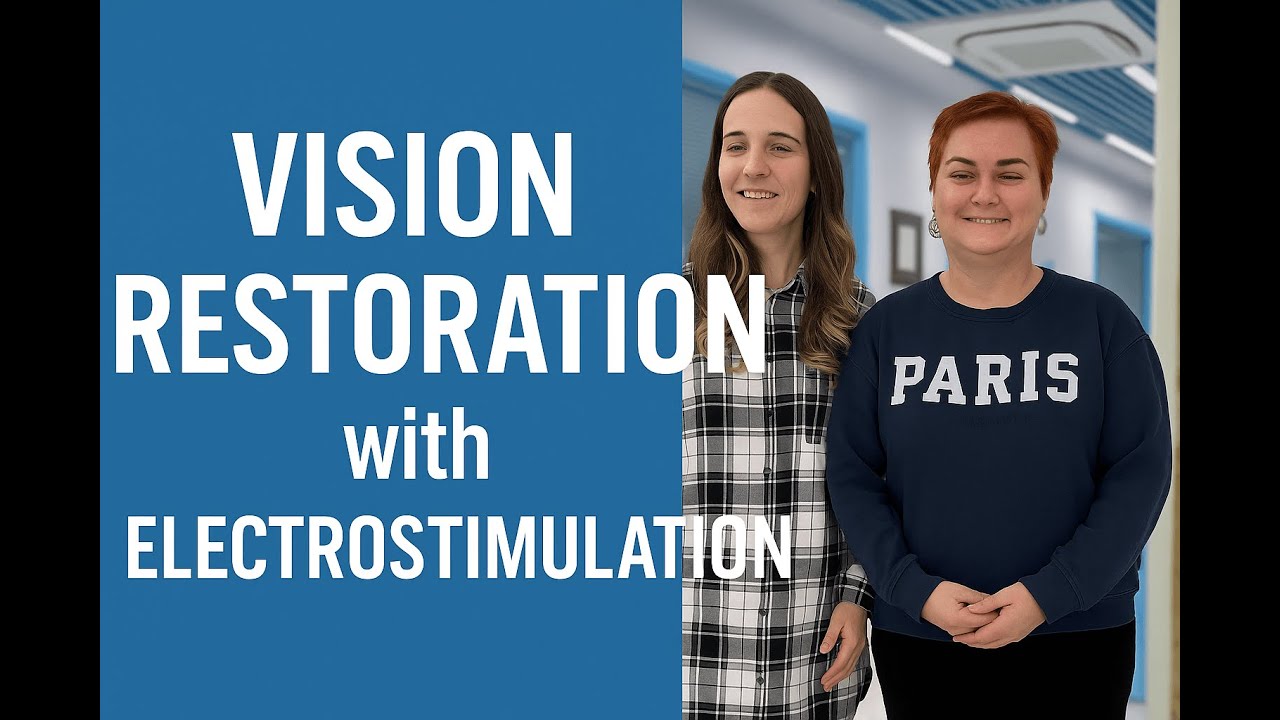Our Patient Zoi: Hope for Vision Loss with Electrostimulation! #stargardt #retinitispigmentosa #eyes