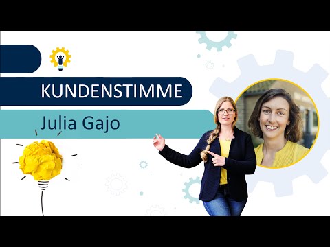 Hybrides Projektmanagement: Kundenstimme Julia Gajo zum Projektbooster von Anna-Elena Stoehr