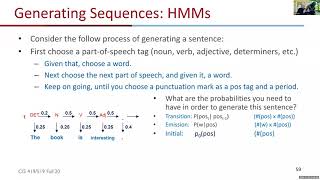 Lecture #9b: Generative Models; Naive Bayes on 11/30/2020 Mon