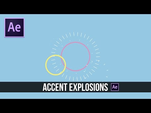 After Effects Tutorial: Accent Explosion 2D Motion Graphics Video