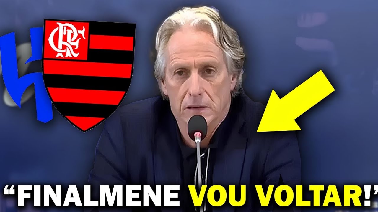 OLHA ISSO NAÇÃO! VEJA O QUE JORGE JESUS FALOU SOBRE VOLTAR AO FLAMENGO! ATE QUE ENFIM! NOTICIAS FLA