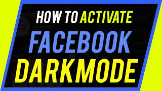 How to Get Dark Mode on Facebook.com