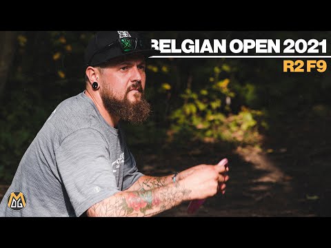 2021 Belgian Open | R2F9 Lead Card | Warembourg, Mrazek, Heymans, Asgeirsson | More Disc Golf