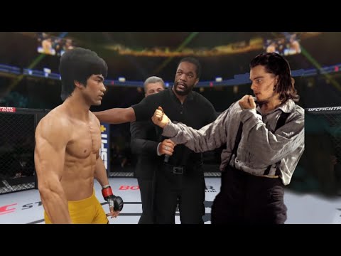 UFC4 Bruce Lee vs. Leonardo Di Caprio EA Sports UFC 4