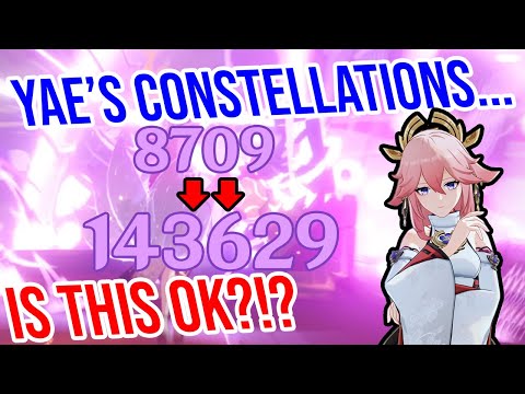 HOW FAR SHOULD YOU GO? An Honest Review of Yae Miko's Constellations - Genshin Impact