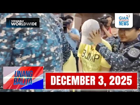 Unang Balita sa Unang Hirit: (Part 1) DECEMBER 3, 2025 [HD]