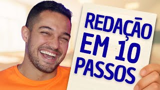 Como fazer uma BOA redação Passo a Passo (atualizado)