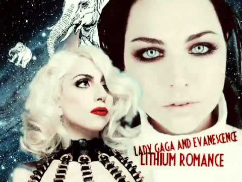Evanescence - Lady Gaga    Lithium Romance Mashup