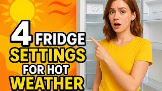 Top 4 Fridge Settings || You NEED in Hot Weather! ||