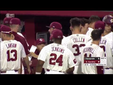 South Carolina’s Jacob Olson 3R Bomb vs Vanderbilt