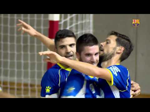 [HIGHLIGHTS] Futsal (Copa del Rei) Castelldefels – FC Barcelona Lassa (2-3)