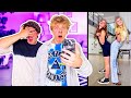 REACTING TO MY GIRLFRIENDS TikToks **ITS OVER**👀💔| Lev Cameron