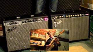 Fender Super-Sonic 22 vs Fender '65 Deluxe Reverb (Clean Test)