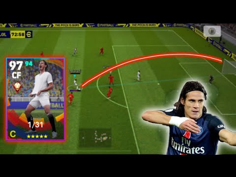 His Stunning Shot Are Unstoppable 👿- Review 97 Rated E. Cavani eFootball 23