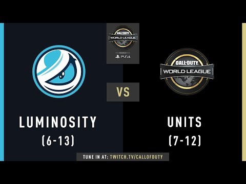 Luminosity vs UNITS | CWL Pro League 2019 | Cross-Division | Week 11 | Day 2
