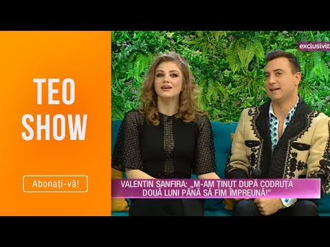 Teo Show (26.04.2019) - Valentin Sanfira si Codruta Filip se casatoresc! S-au cunoscut la Teo Show!