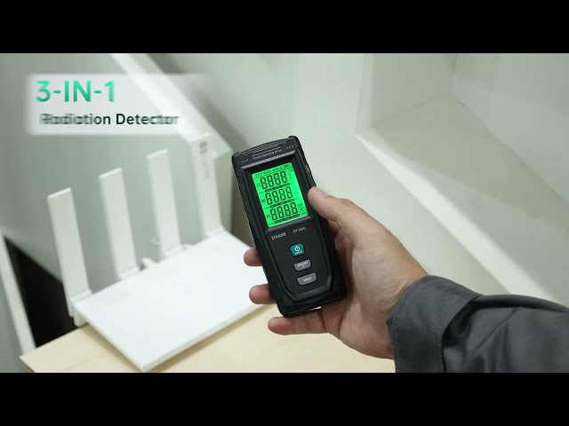 Vídeo relacionado con ERICKHILL Medidor EMF RT-100S, Prueba EF/MF/RF, Campo Magnético Recargable, Detector de Radiación de Interfaz Dual Digital/Gráfico, Pantalla LCD Digital, para Hogar, Oficina, Exterior