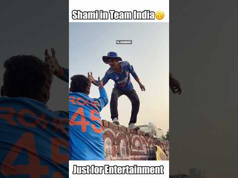 Shami in team India🙃 #trending #cricket