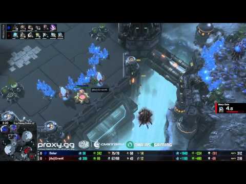Starcraft 2 CranK vs Solar Game 1 SC2 HD